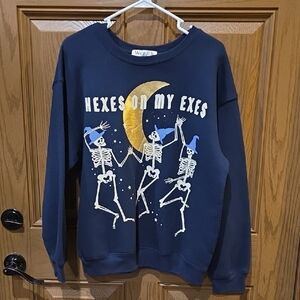 Hexes On My Exes Sweatshirt Size Large